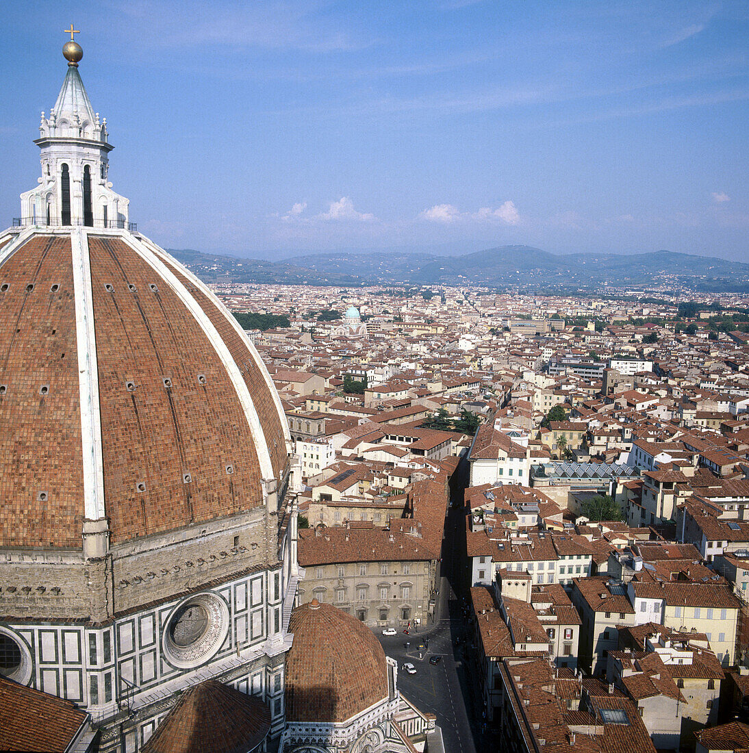 Santa Maria del Fiore cathedral dome. Florence. Italy