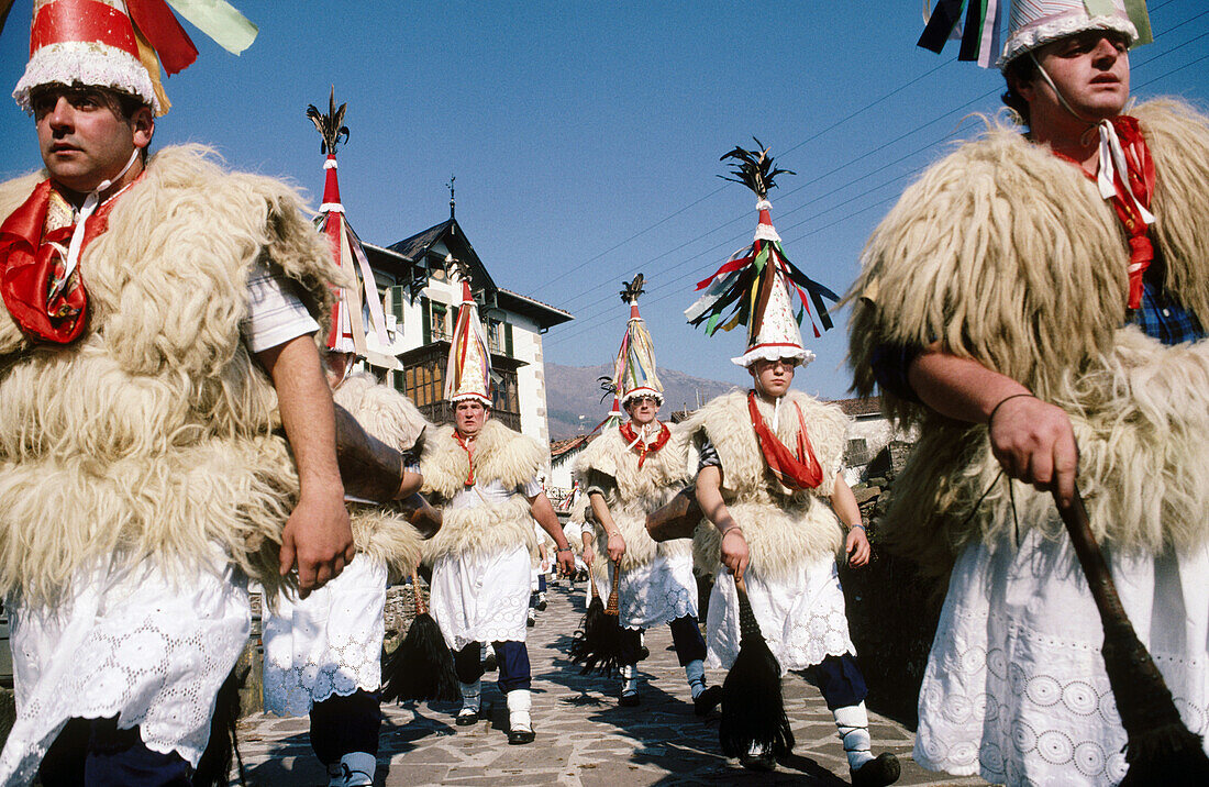 Zanpantzar, Zubieta carnival. Navarra. Spain