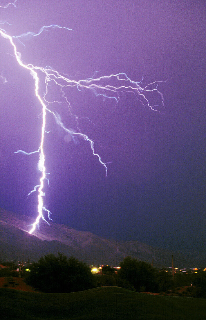 Lightning, Tucson, Arizona, USA