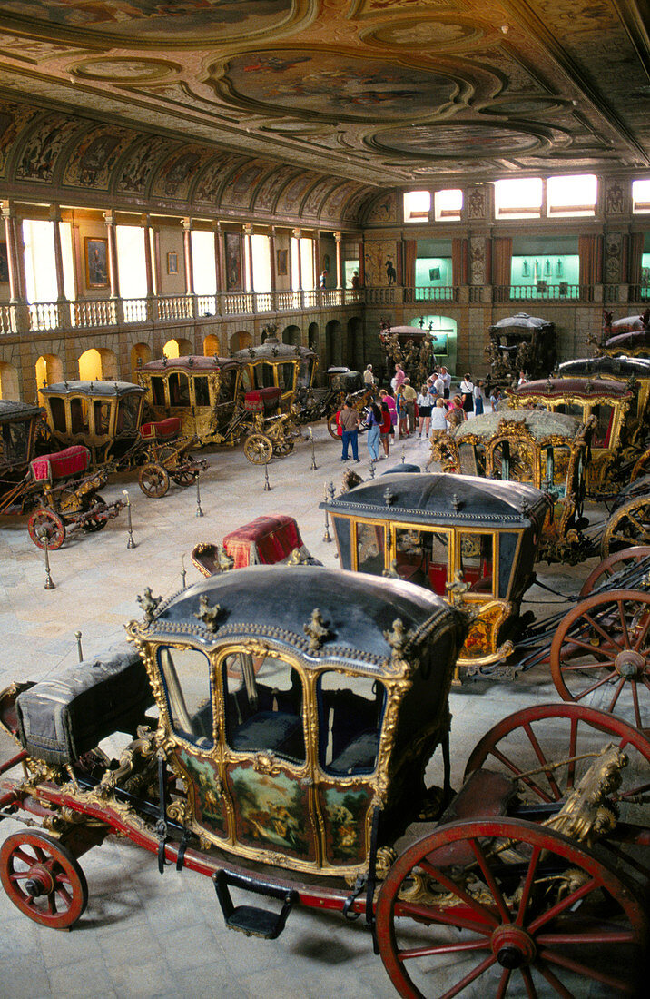 Antique carriages Museum. Lisbon. Portugal