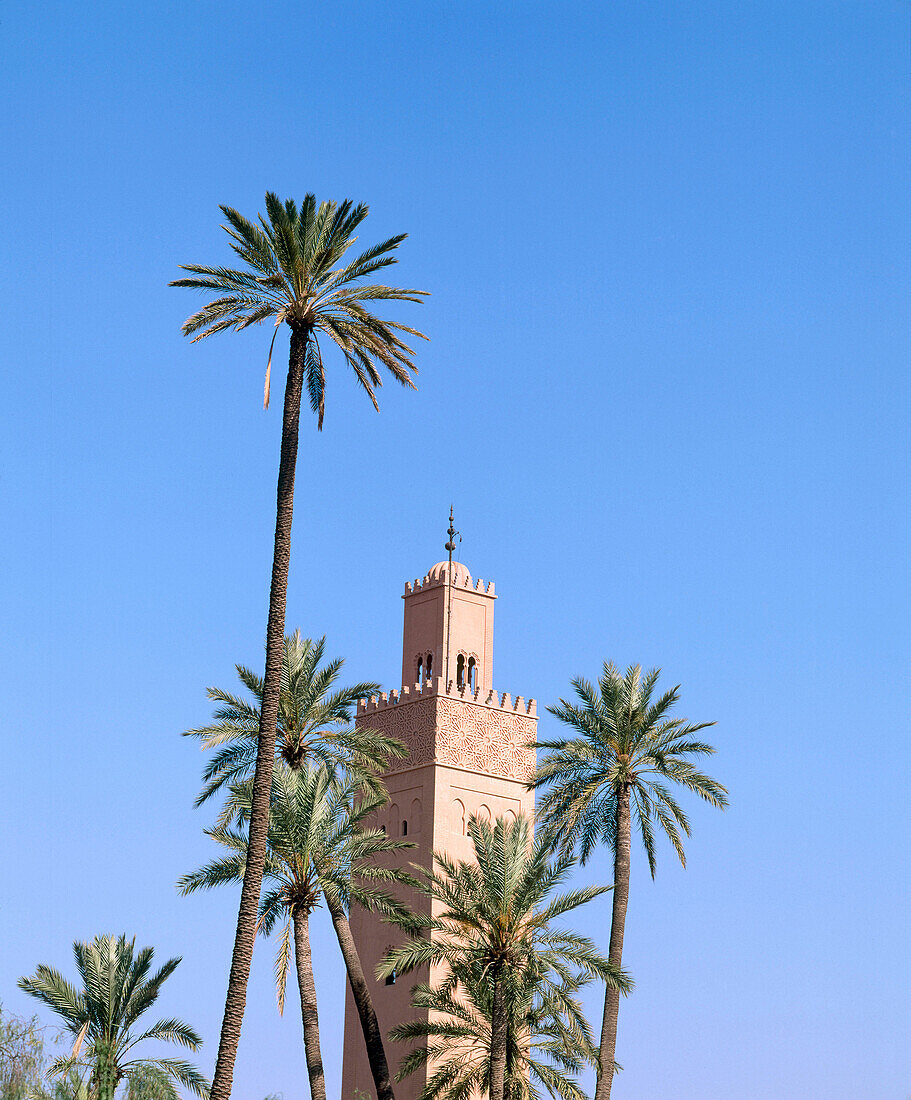 Mosque Tower. Marrakech. Morocco