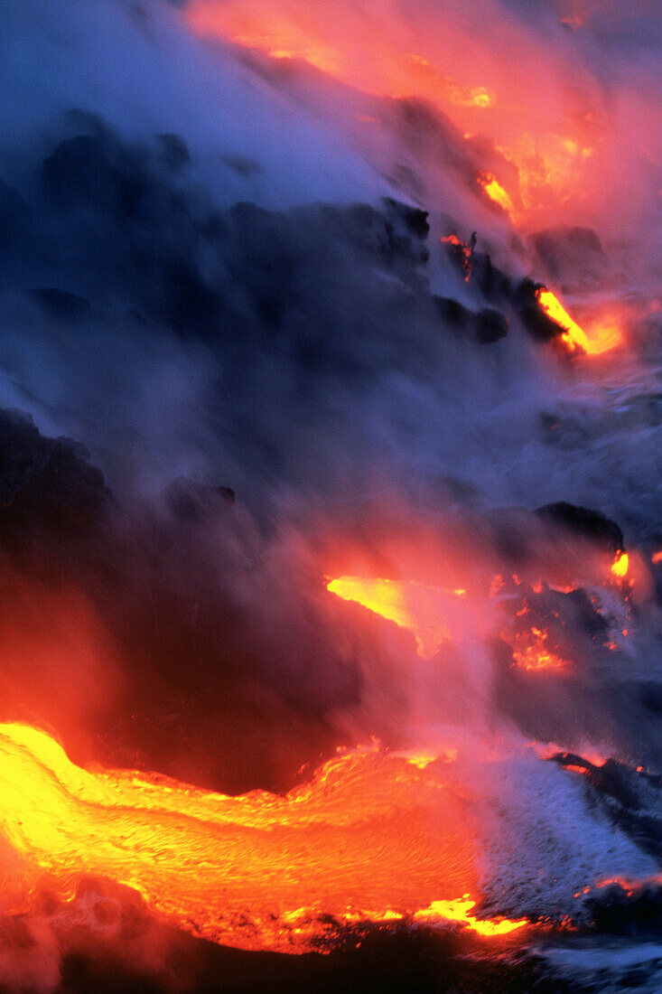 Kilauea Volcano. Hawaii. USA