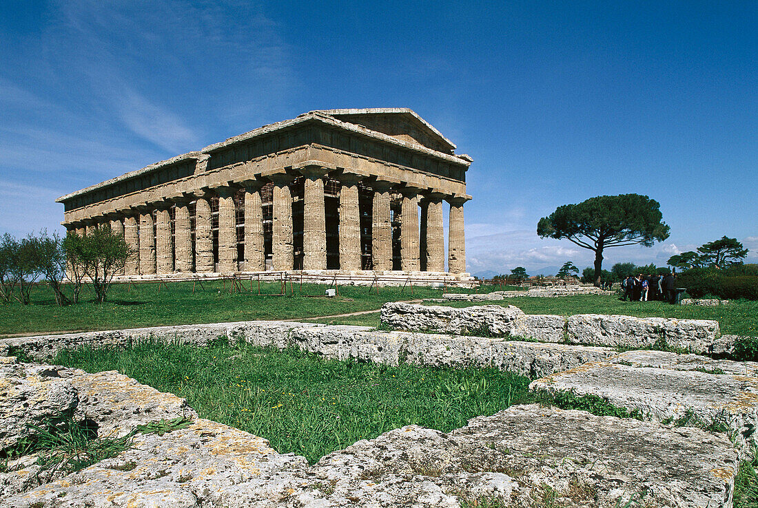 Temple of Neptune. Paestum. Italy