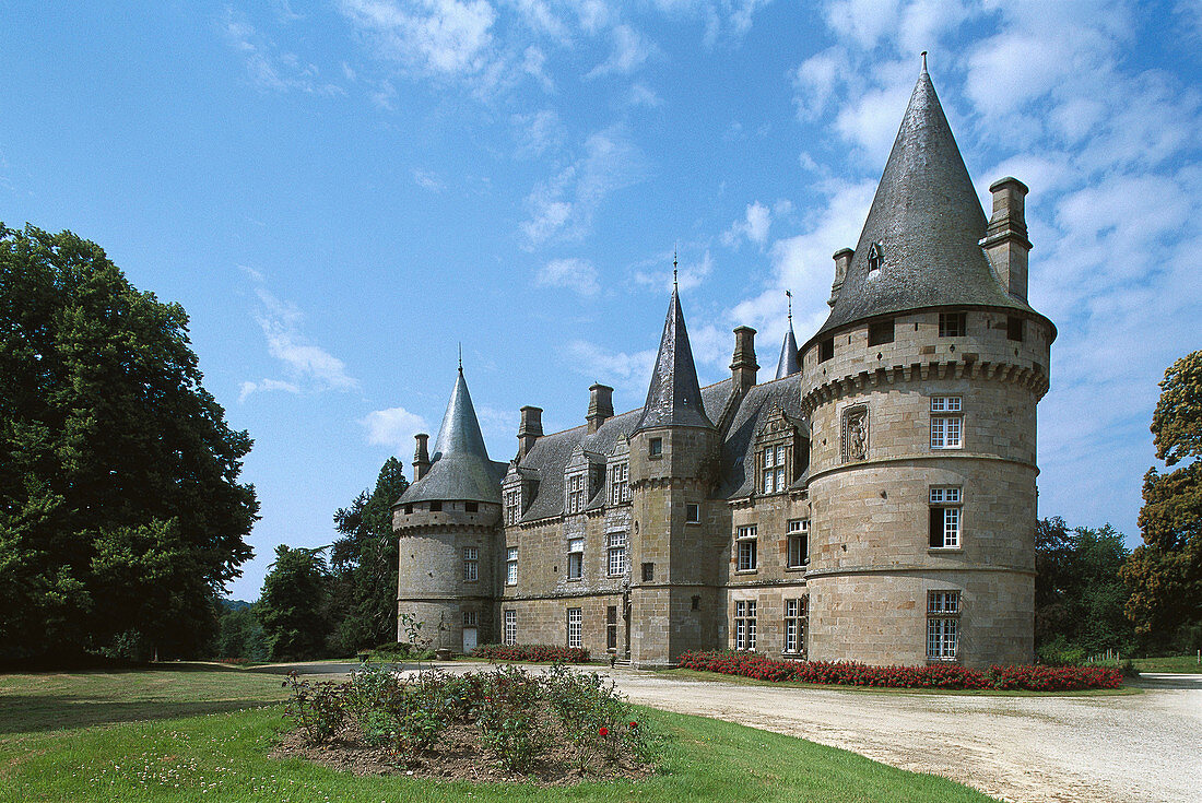 Château de Bonne Fontaine. Île-et-Vilaine. France