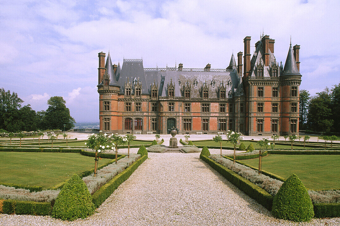Château de Trévarez. Finistère. France