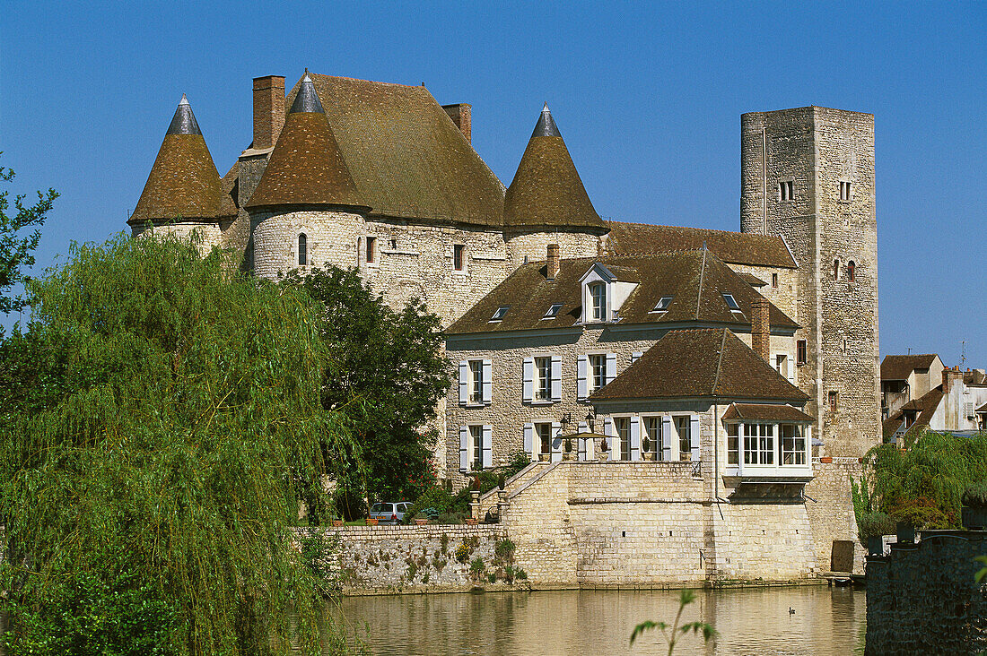 Castle. Nemours. Seine-et-Marne. Île-de-France. France