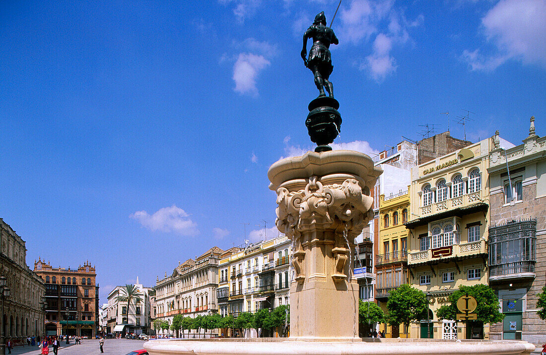 San Francisco Square in Seville. Andalusia. Spain