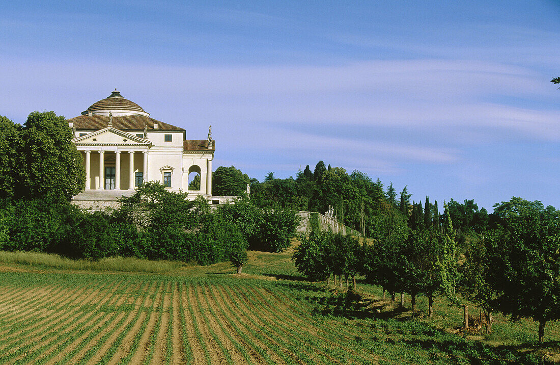 Villa Almerico Capra Valmarana (aka La Rotonda ). Vicenza. Veneto, Italy