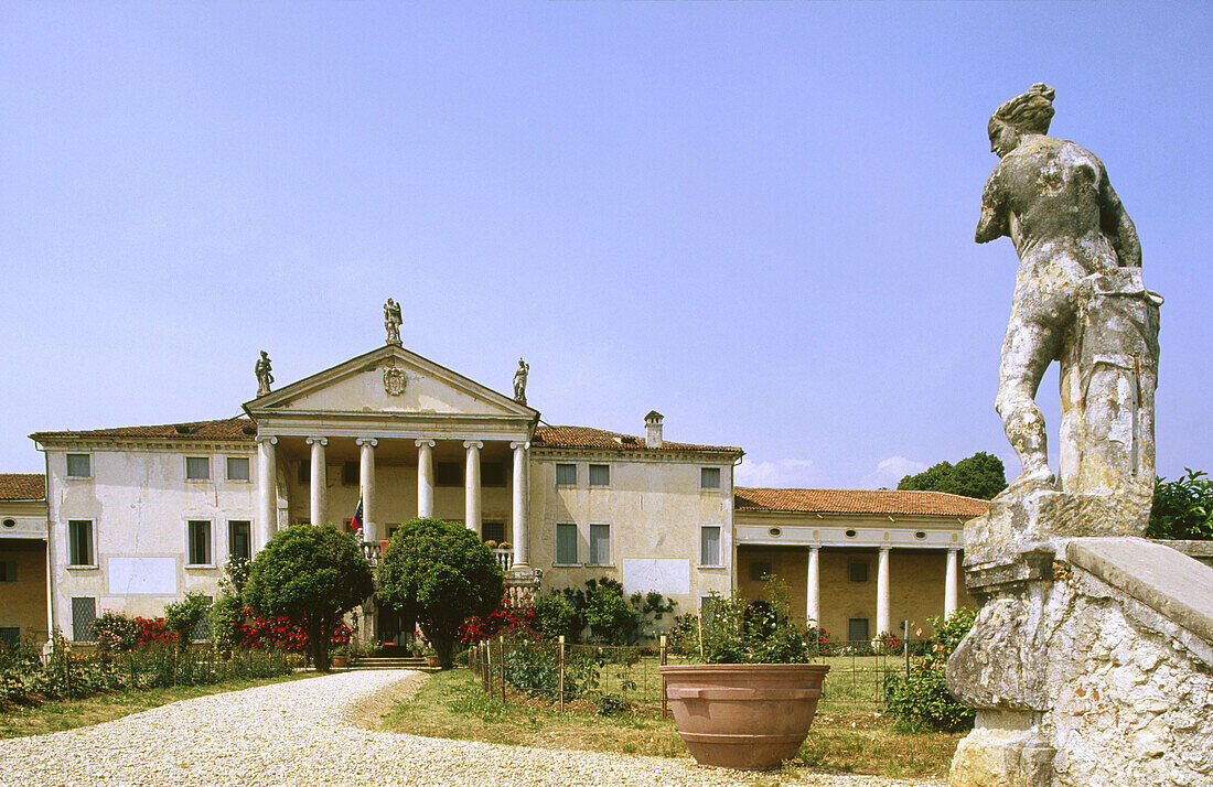 Villa Piovene (by Andrea Palladio). Lugo di Vicenza. Veneto, Italy