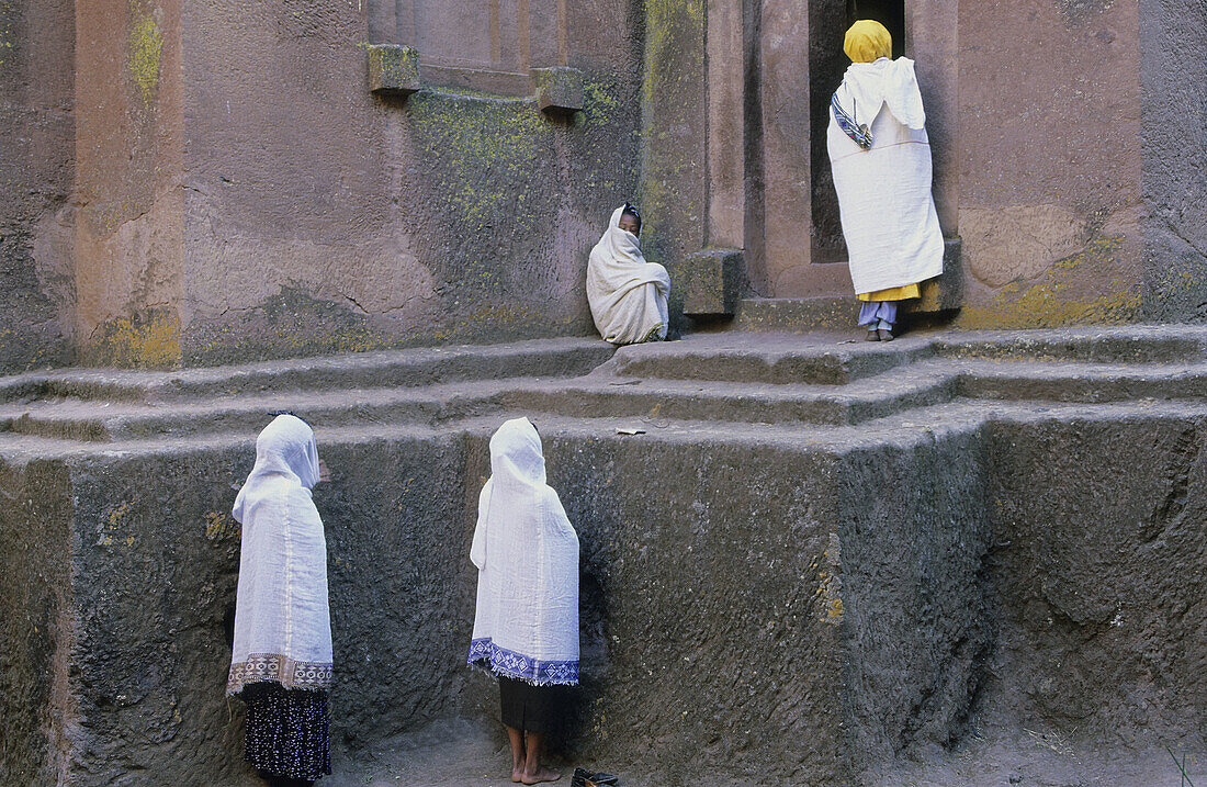 Timkat, Epiphany holiday. Lalibela. Ethiopia.