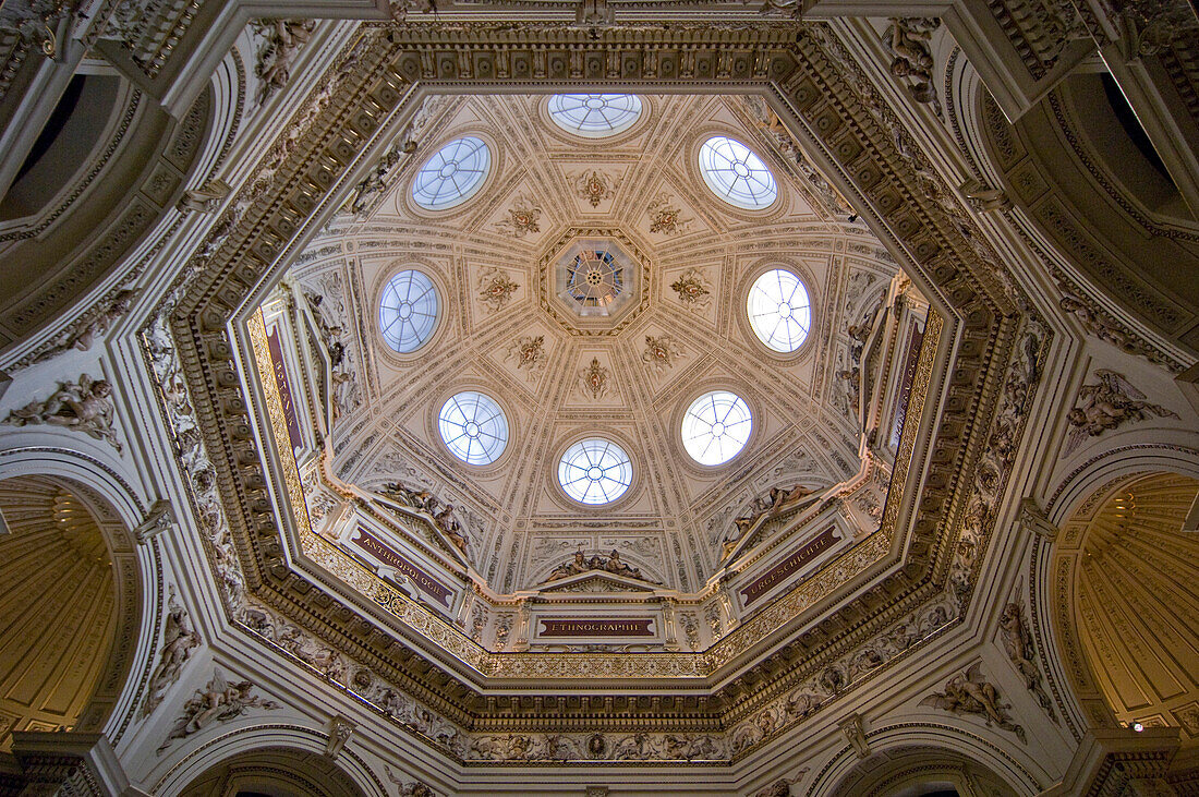 Ceiling of the Natural History Museum, Museumsquartier, Vienna, Austria