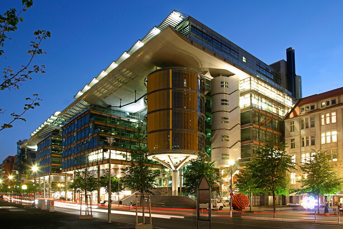 Berlin Potsdamer Platz, office buidlings by architect Richard Rogers