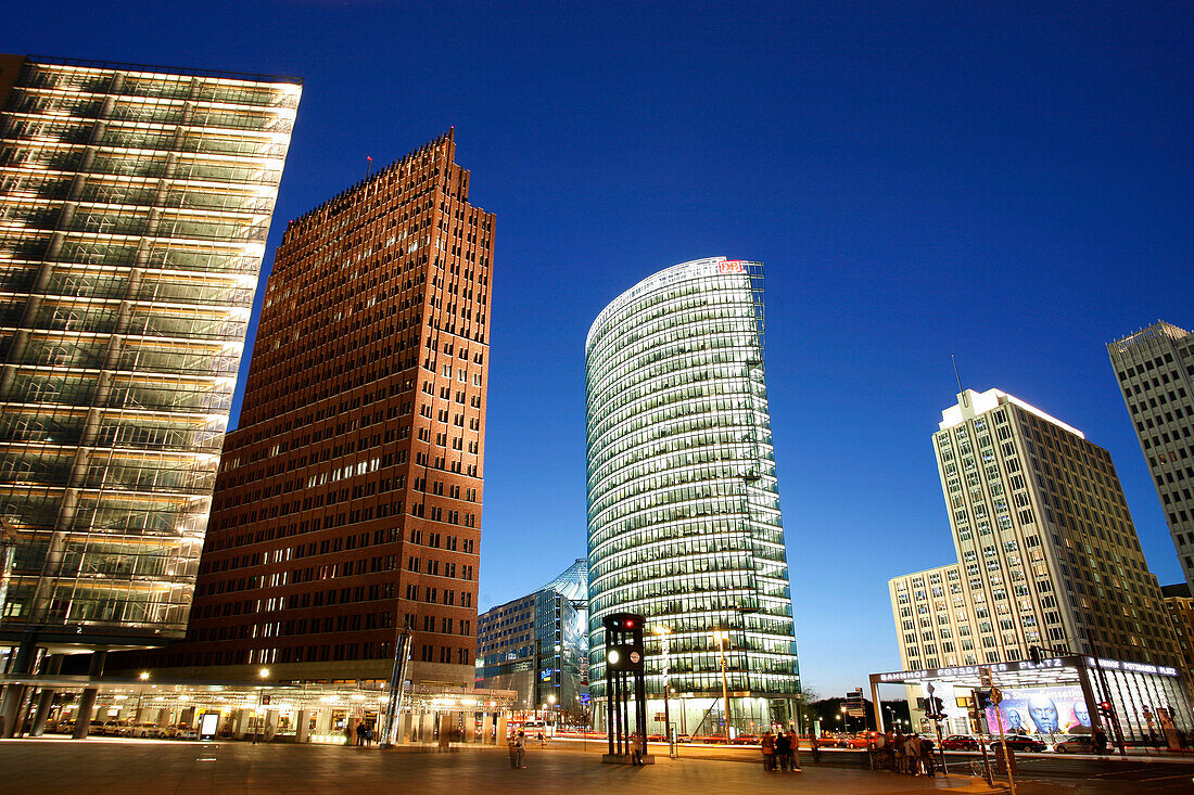 Berlin , Potsdamer Platz, Sony Center, Beisheim Center