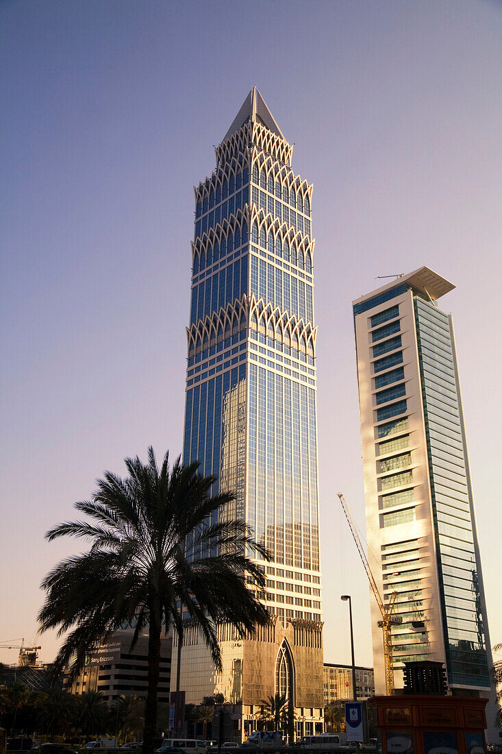 Dubai Sheikh Zayed Road Skyline