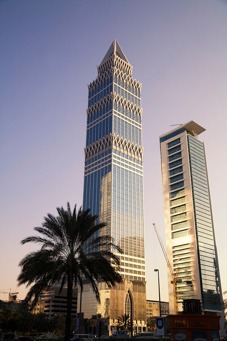 Dubai Sheikh Zayed Road skyscraper  Dubai Sheikh Zayed Road skyline