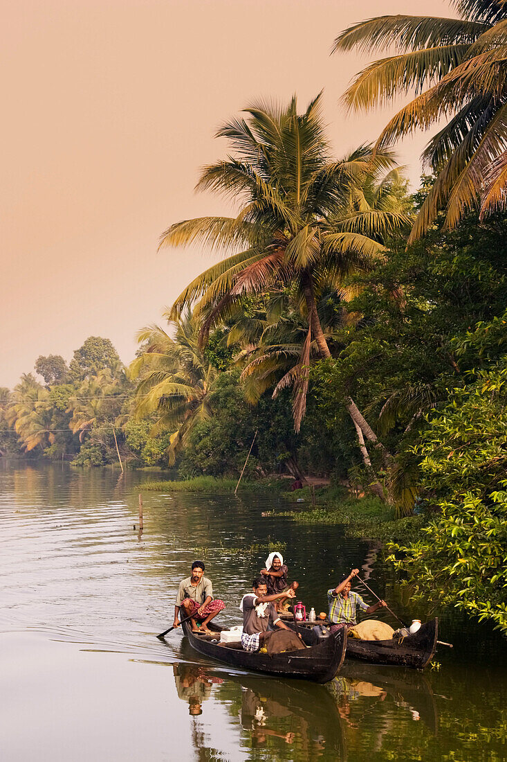 India Kerala Hausboot