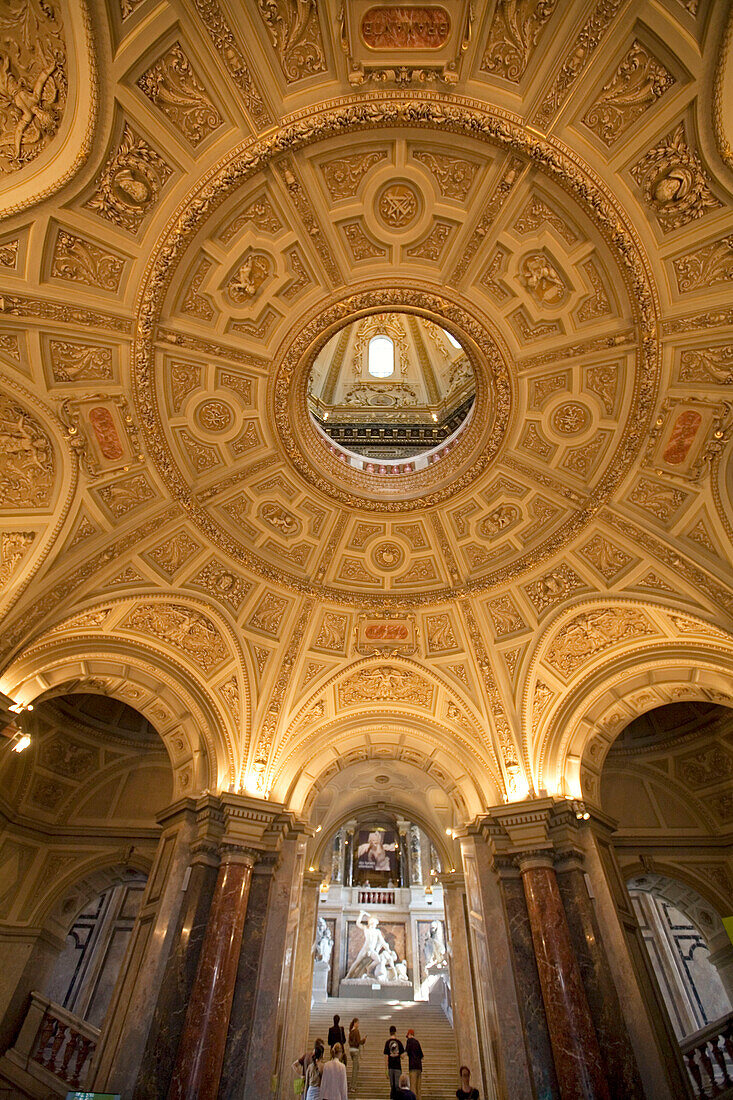 Wien Kunsthistorischess Museum Kuppel