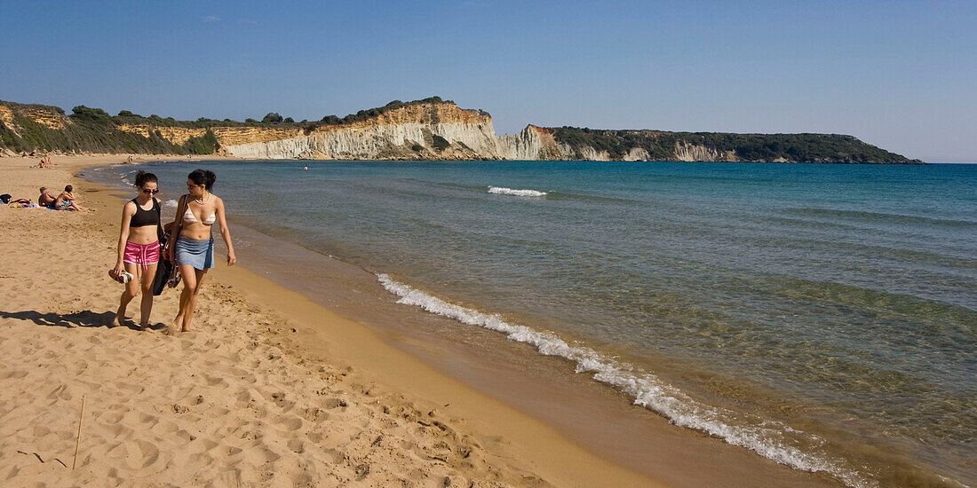 Greece Zakynthos  beach Geraka beach