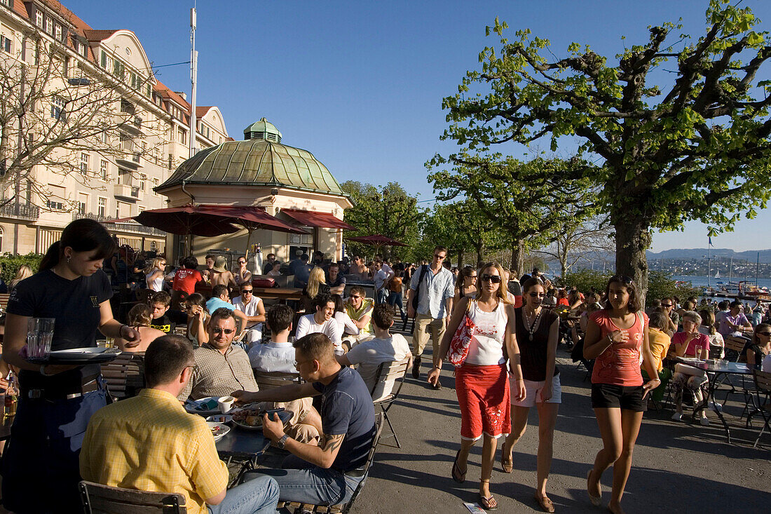 CH Zürich Seepromenade Pumpy Bar Strassenrestaurant