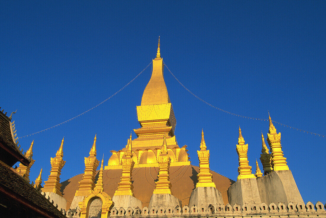 Pha That Luang. Vientiane. Laos