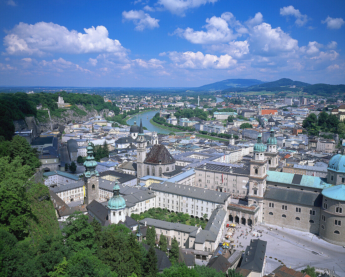 The Cathedral. Salzburg. Austria