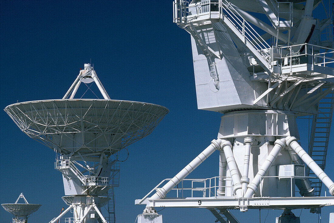 VLA (Very Large Array) Radio Telescope. New Mexico. USA
