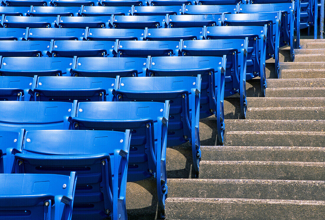 Empty stadium