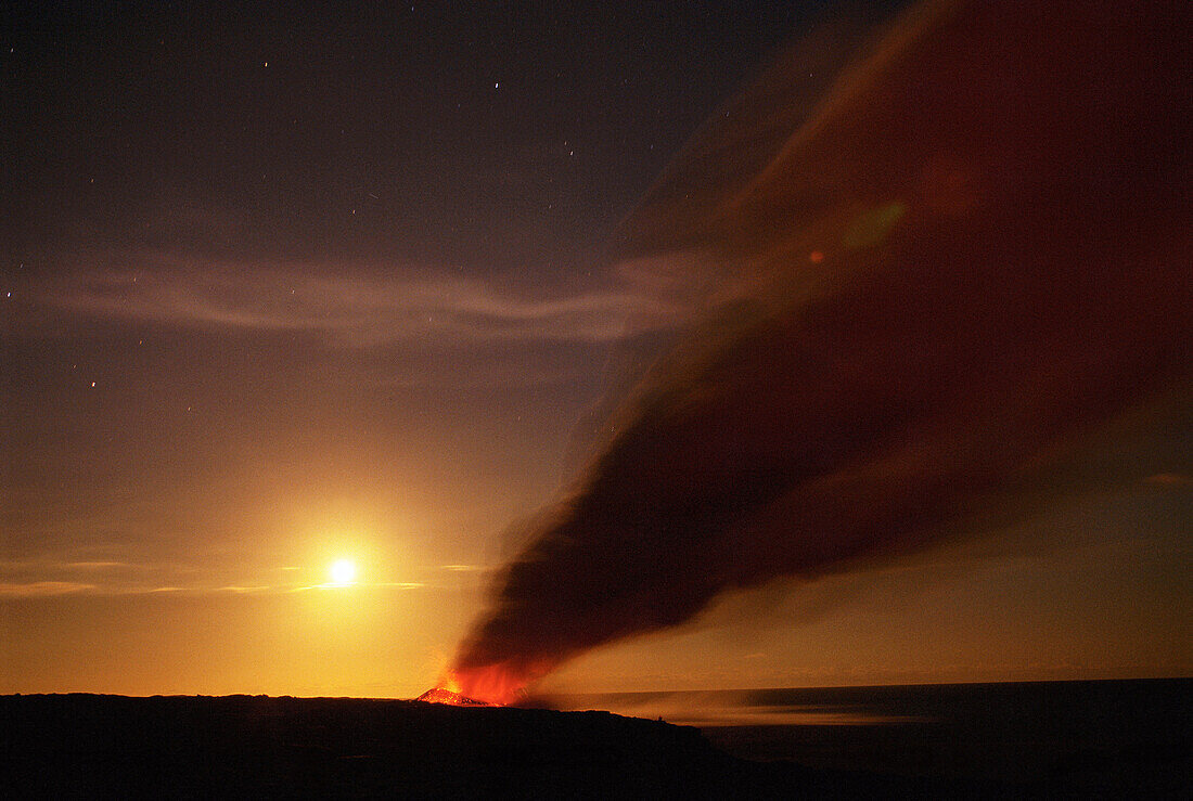 Kilauea Volcano. Hawaii Volcanoes National Park. Hawaii. USA