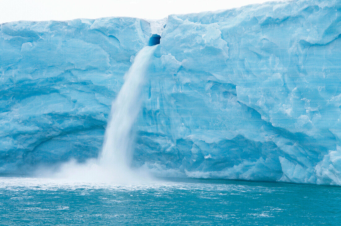 Glacier. Svalbard. Norway