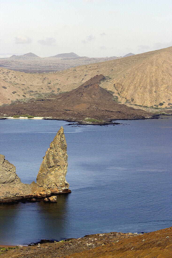 View from Bartolomé Island, Galapagos Islands, Ecuador