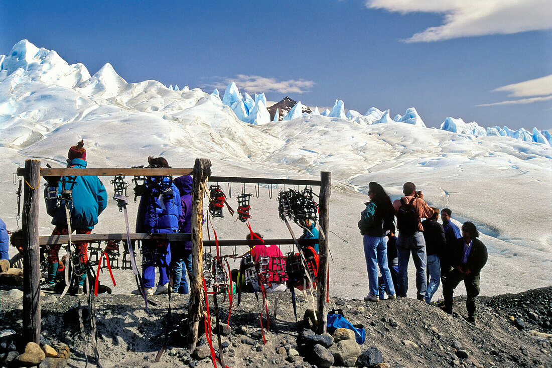 Perito Moreno Gletscher, Gletscher Trekking, Los Glaciares Nationalpark, Argentinien