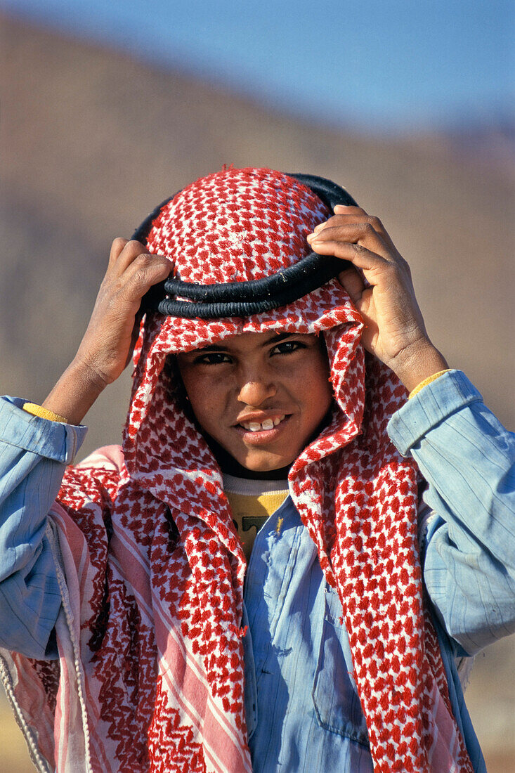 Bedouin-boy, Egypt, Northern Africa
