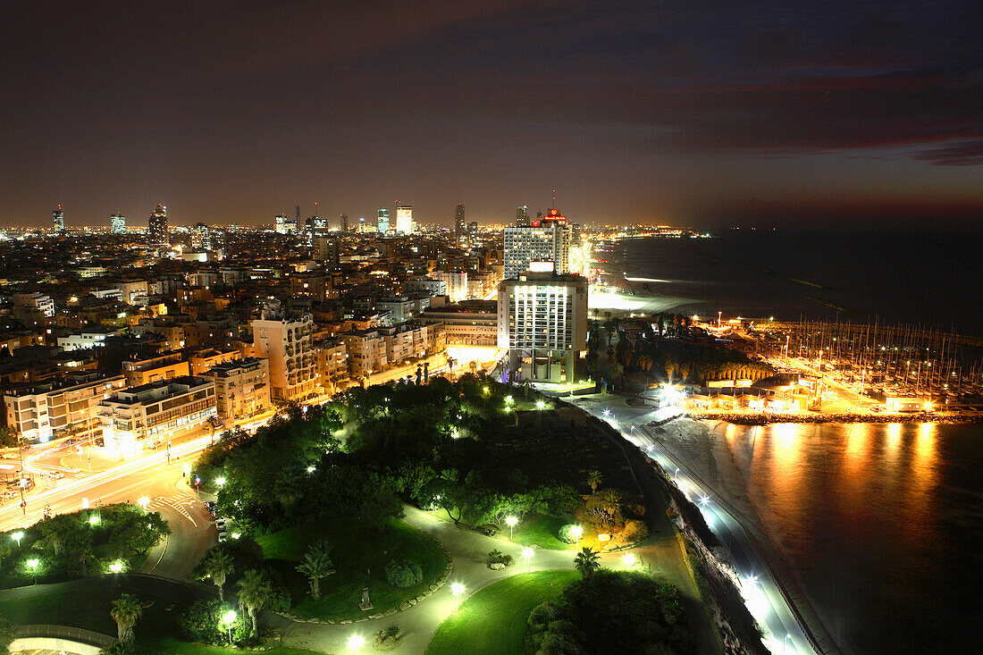 Night, Tel-Aviv, Israel
