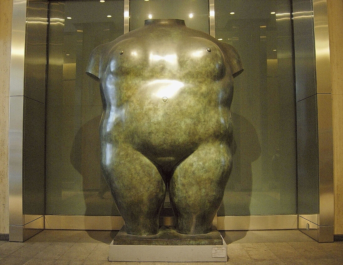 Female torso. 1982. Fernando Botero. New York