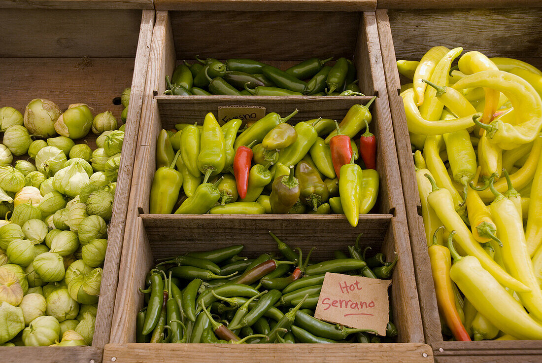 California. San Francisco. Ferry Building Farmer s Market. Chiles