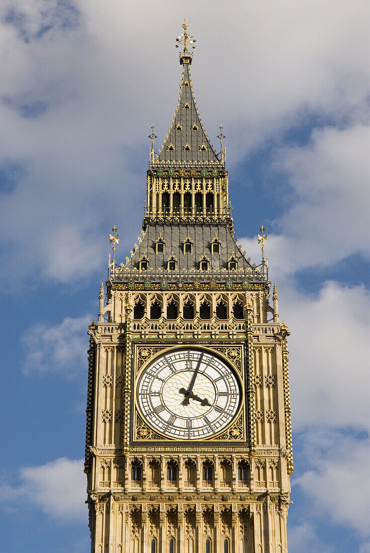 UK, London. Westminster. Big Ben