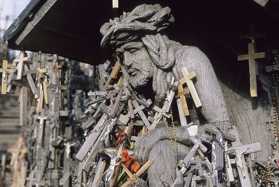 Hill of Crosses, Jurgaicai. Siauliau. Lithuania.