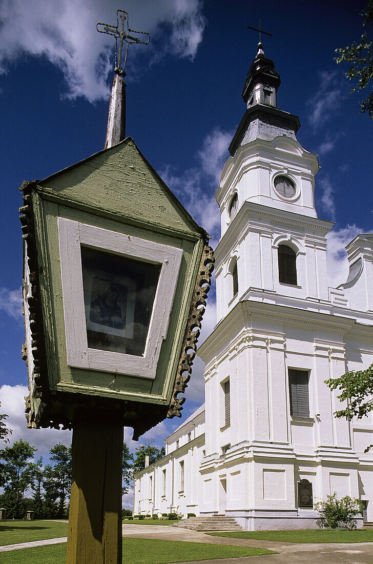 Church, Zemaiciu Kalvarija. Lithuania.