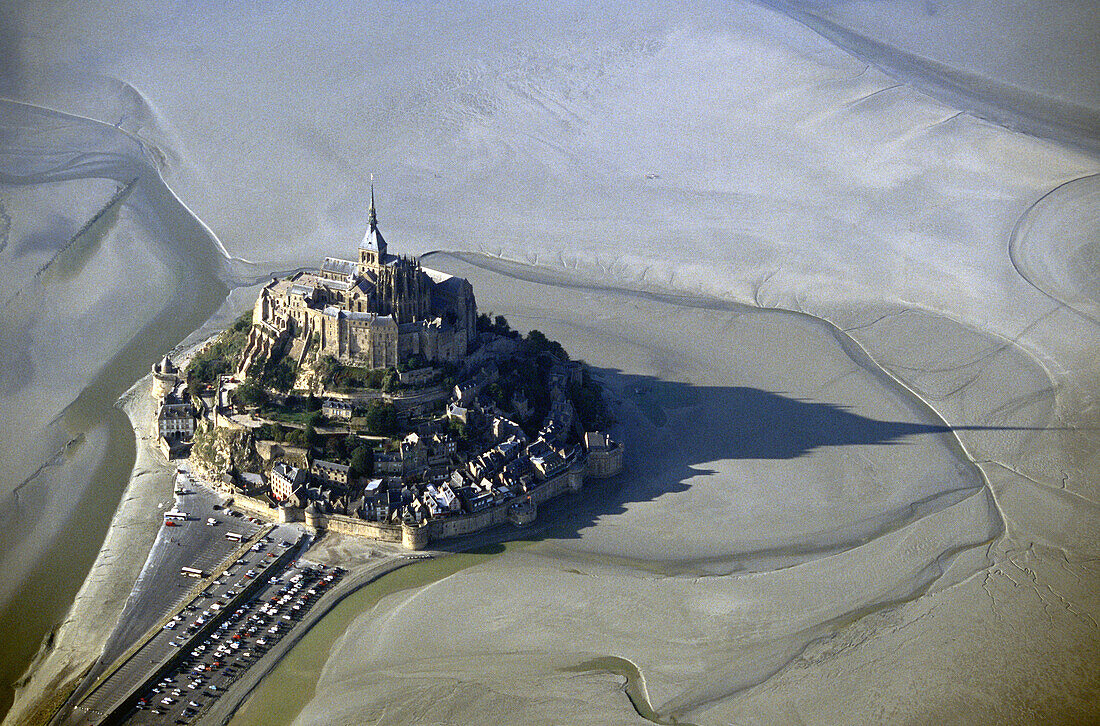 Mont Saint Michel. Manche, Normandie, France