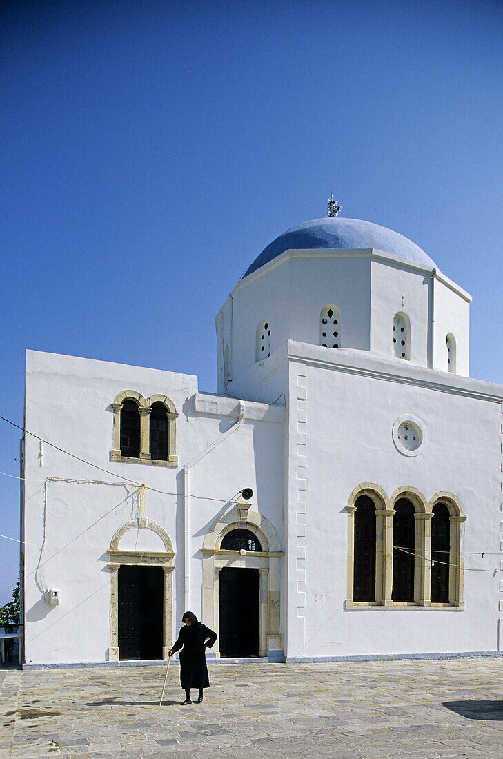 Church. Lagoudi village. Kos Island. Dodecanese. Greece.