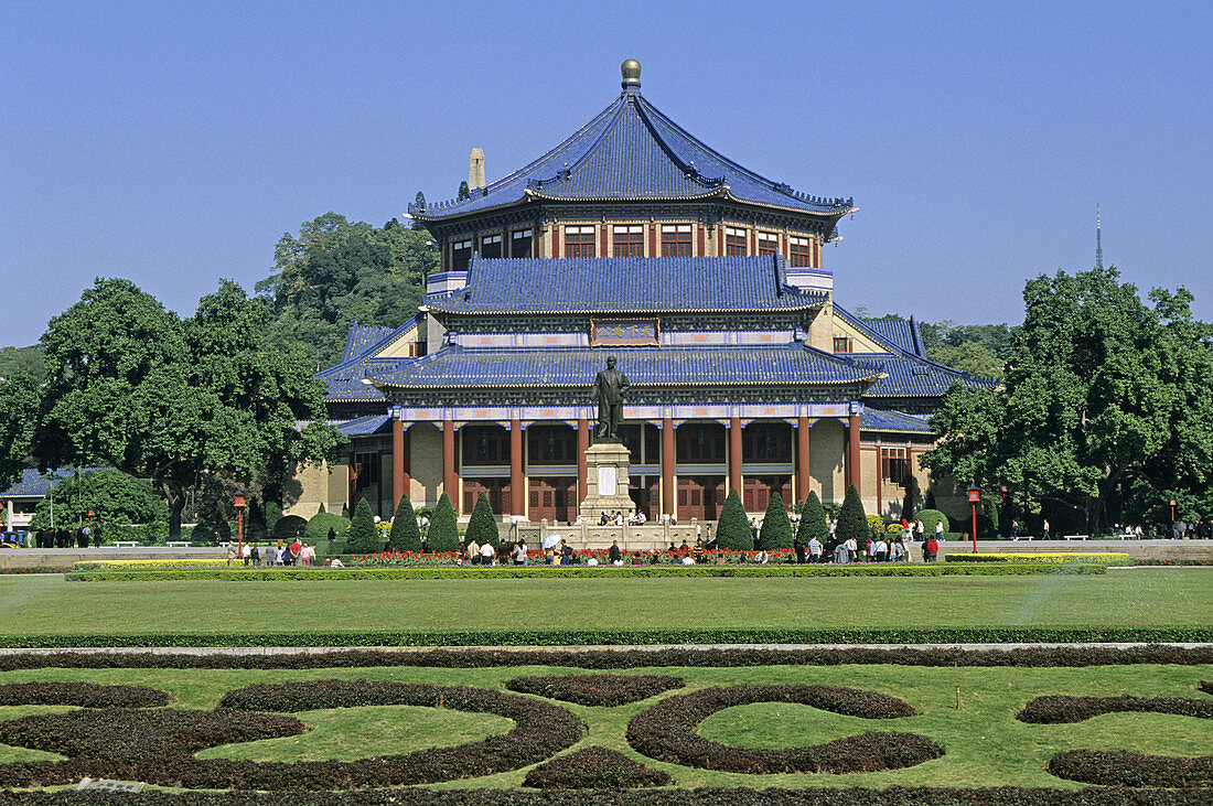 Sun Yat-sen Memorial Hall. Guangzhou (Canton), Region Guangdong, China.