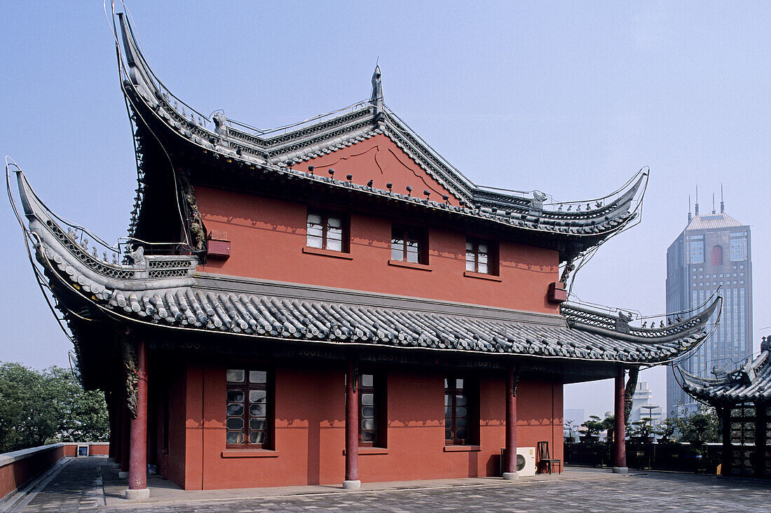 Drum Tower. Gulou, Nanjing (Nankin). Region Jiangsu, China.