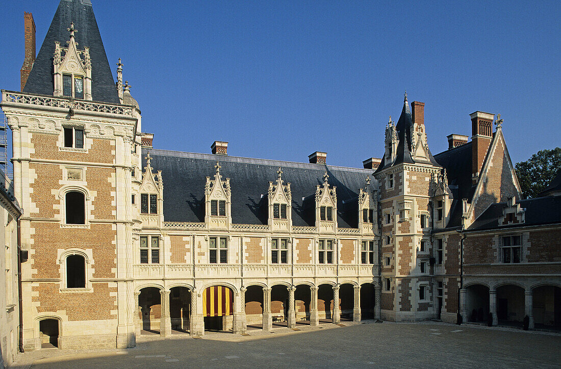 Château de Blois. Loir-et-Cher, France