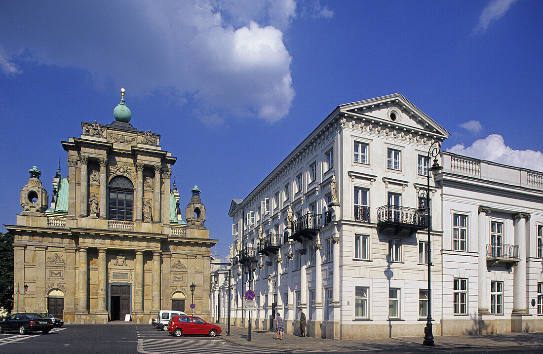 Kosciól Karmelitów (Carmelite Church), Warsaw. Poland