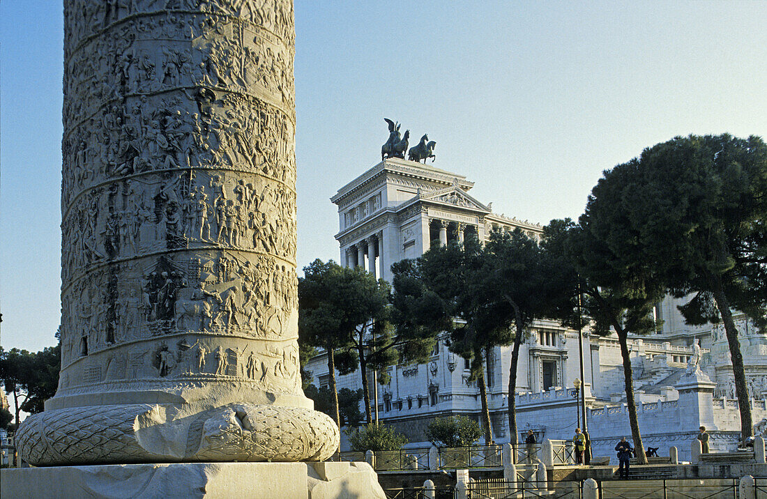 Monument to Vittorio Emanuele II. Rome. Italy.