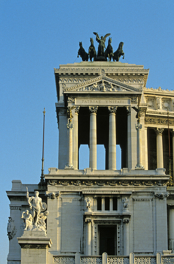 Monument to Vittorio Emanuele II. Rome. Italy.