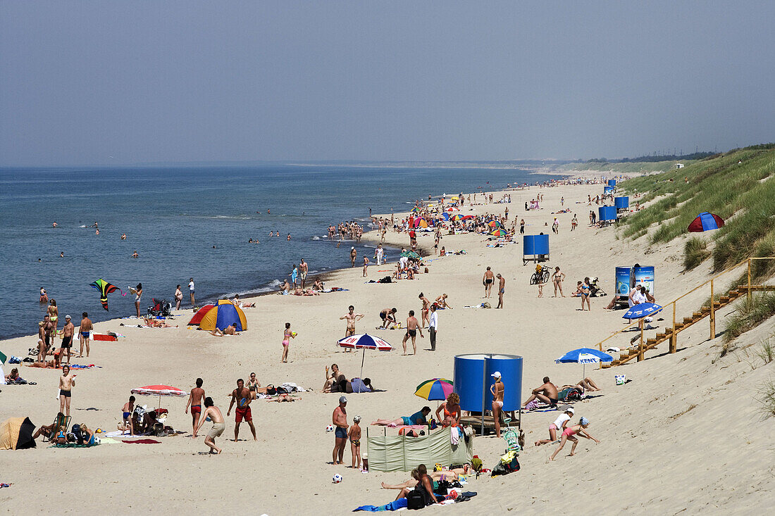 Baltic coast near Nida. Curonian Spit, Lithuania