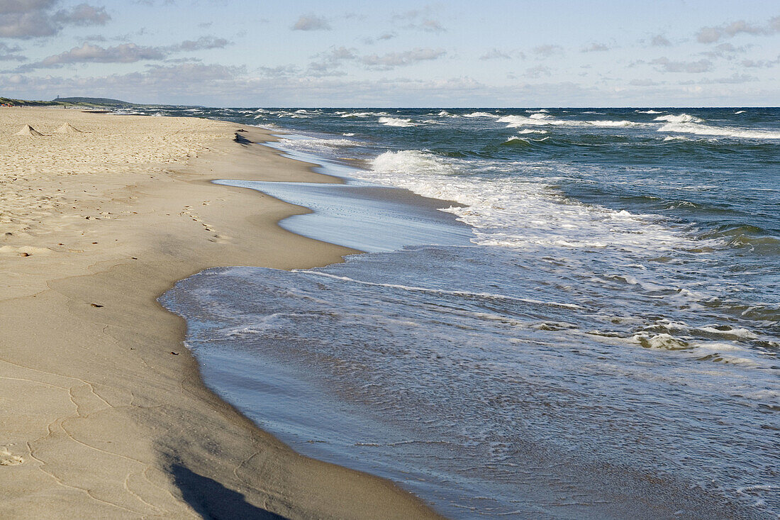 Baltic coast near Nida. Curonian Spit, Lithuania