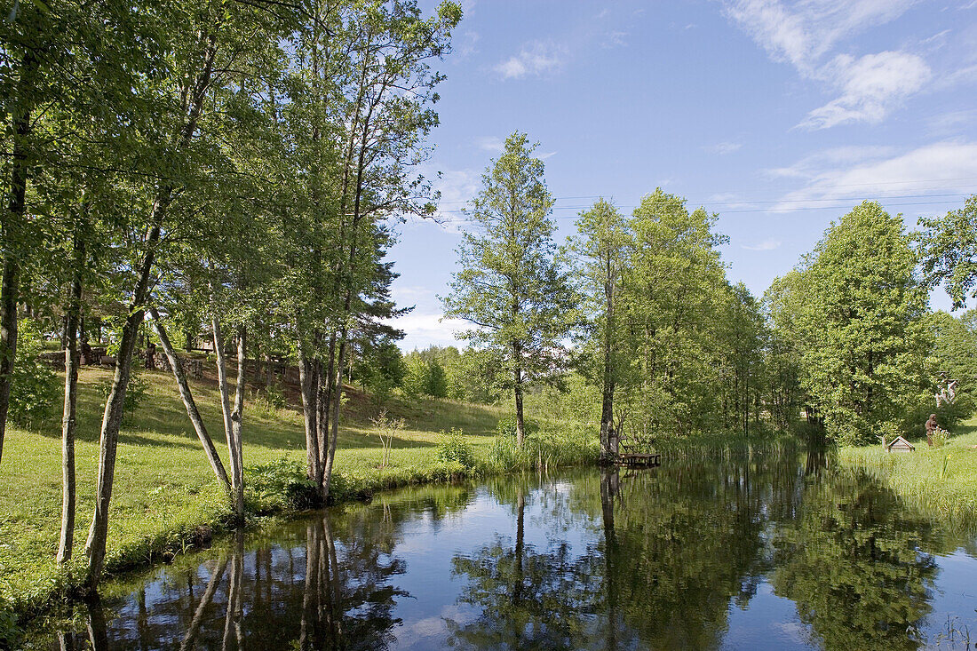 Stripeikiai landscape, Aukstaitija National Park. Lithuania