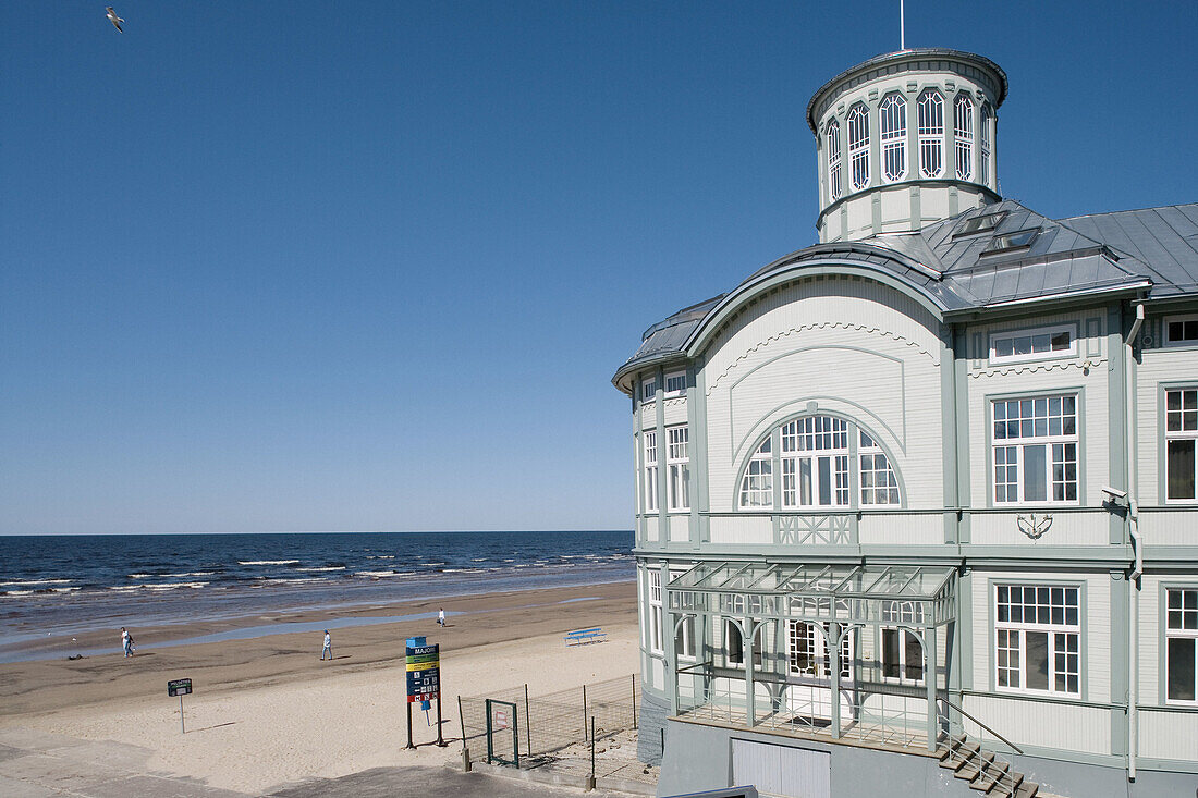 Typical houses, Jurmala. Latvia